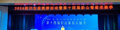第十四届眉山彭山葡萄采摘季活动开幕